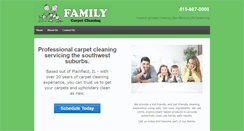 Desktop Screenshot of familycarpetcleaning.net